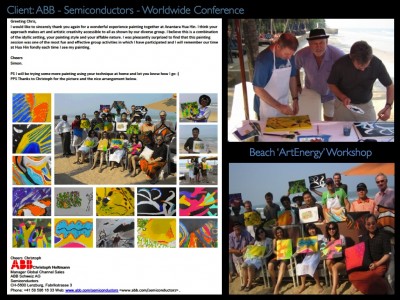 Beach ArtEnergy Workshop